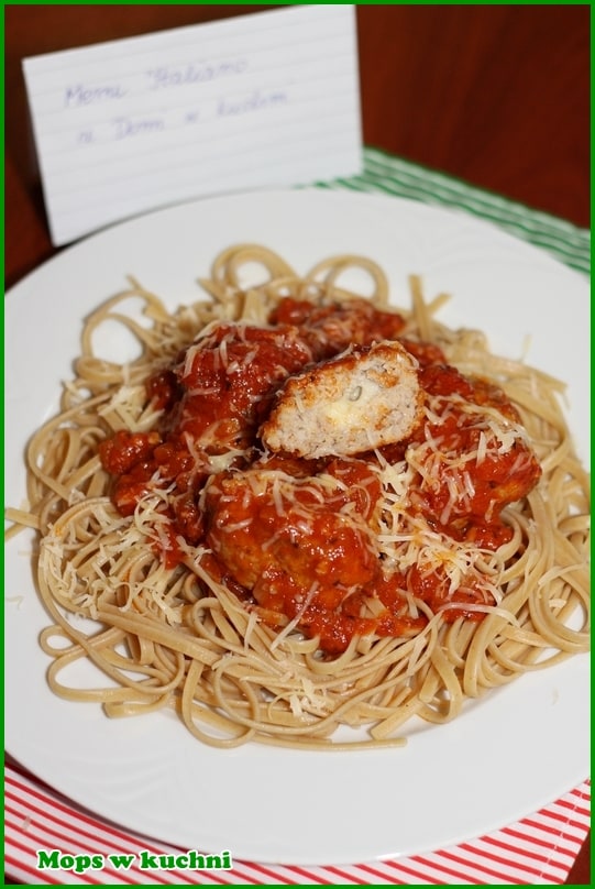 2014-11-17_Linguine_z_pulpecikami_nadziwanymi_mozzarella